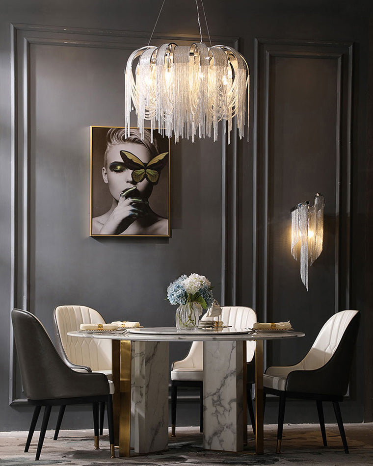 Olverai Tassel Round Chandelier
