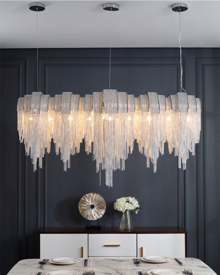 Olverai Fringe Linear Chandelier