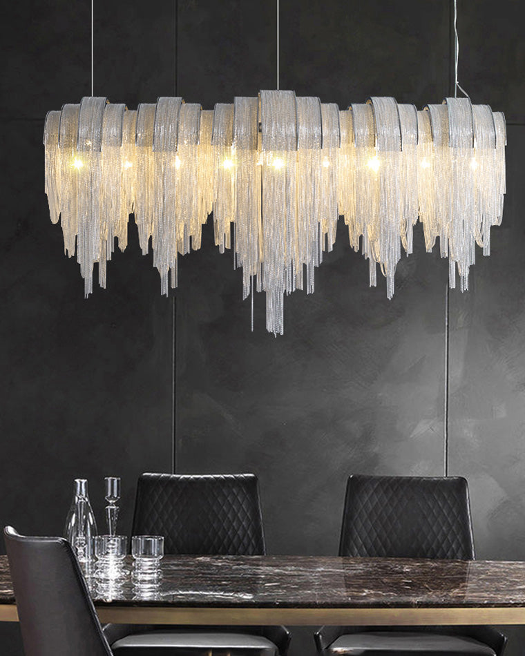 Olverai Fringe Linear Chandelier