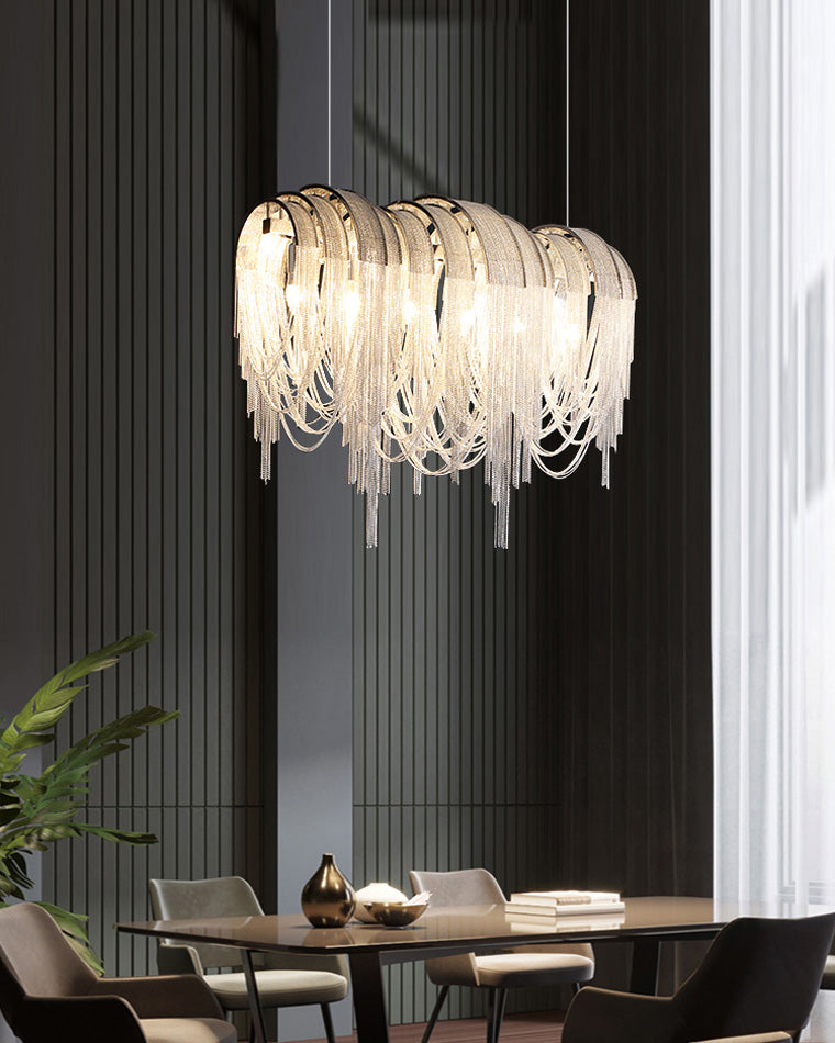Olverai Fringe Linear Chandelier
