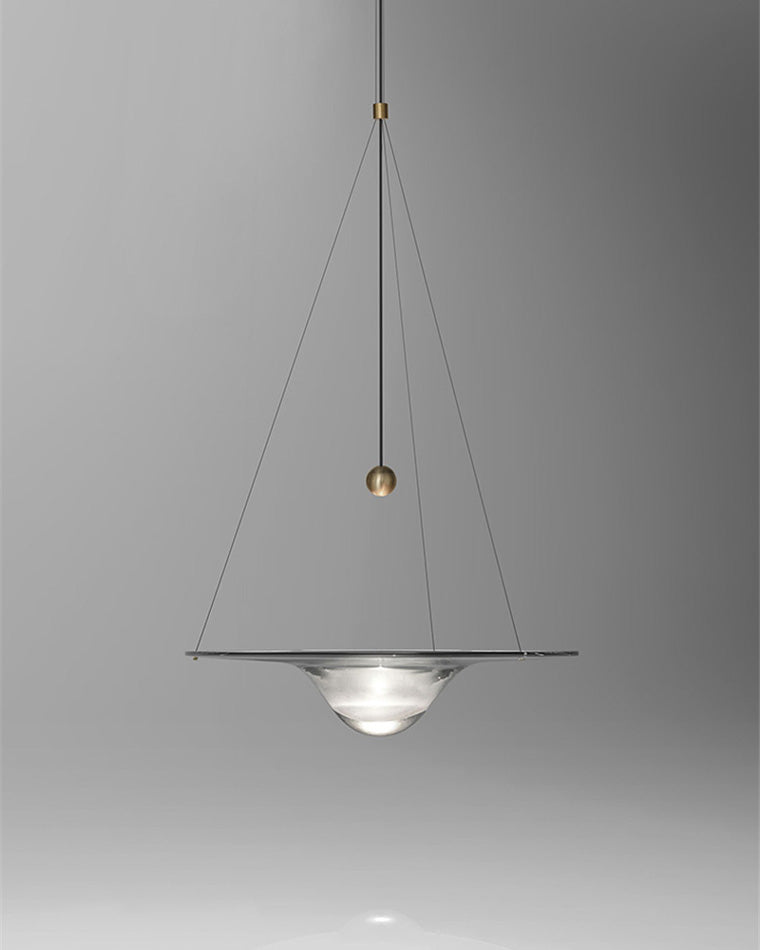 Olverai Ripple Glass Pendant Light