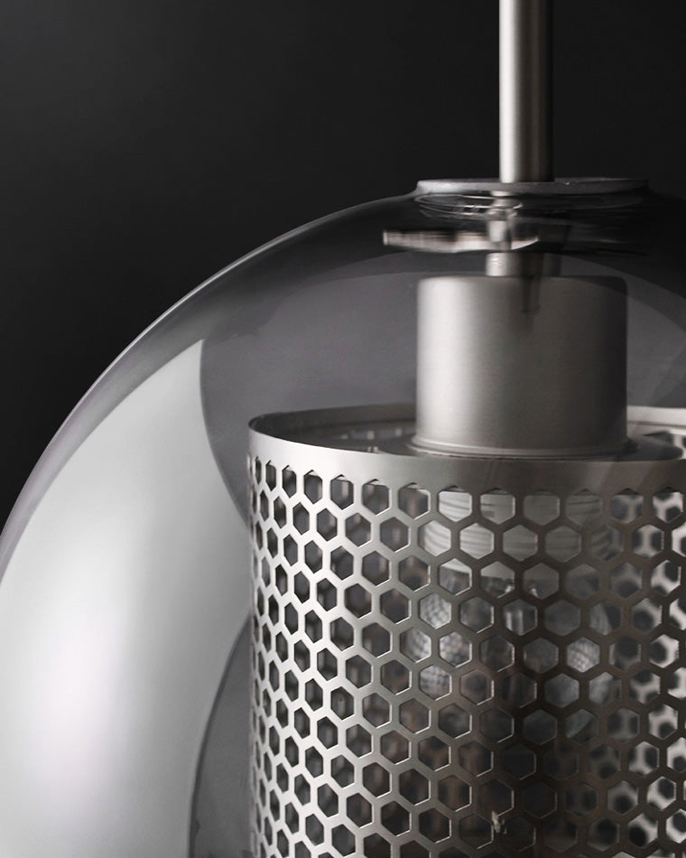 Olverai Elegant Round/Cylinder Glass Pendant Light