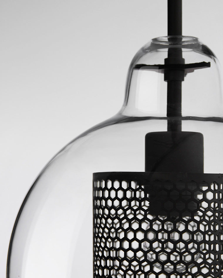 Olverai Elegant Round/Cylinder Glass Pendant Light