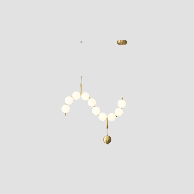 Olverai String Pearl Chandelier