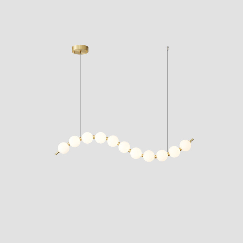 Olverai String Pearl Chandelier