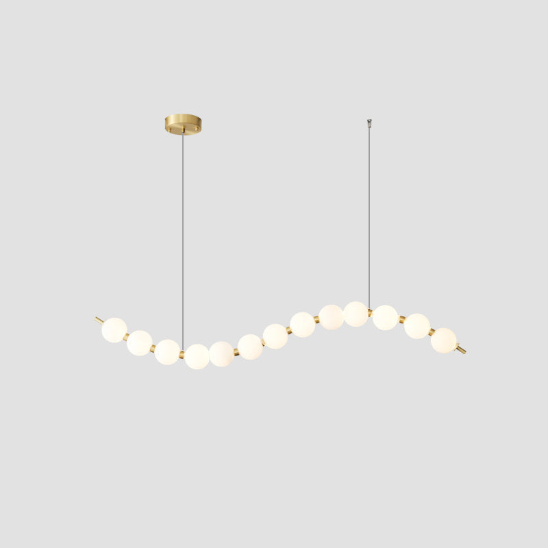 Olverai String Pearl Chandelier