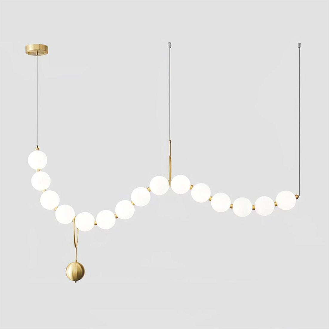 Olverai String Pearl Chandelier