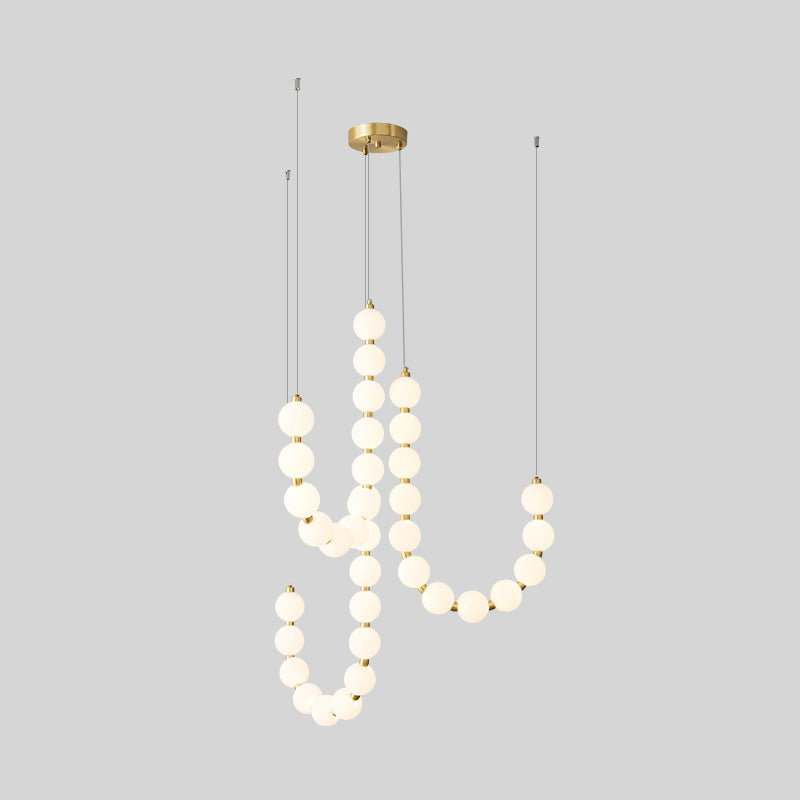 Olverai String Pearl Chandelier
