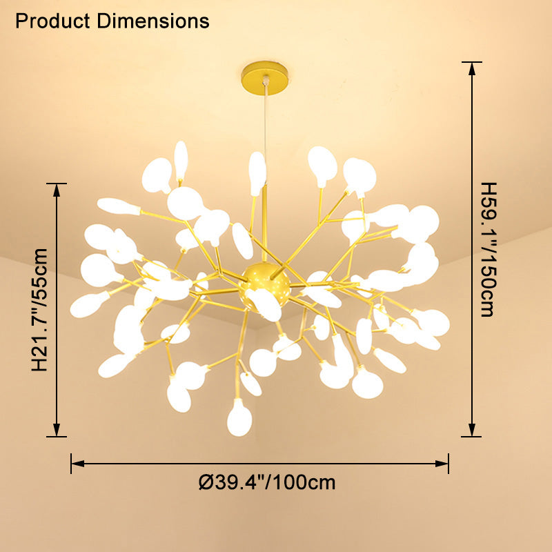 Olverai Heracleum/Firefly Chandelier