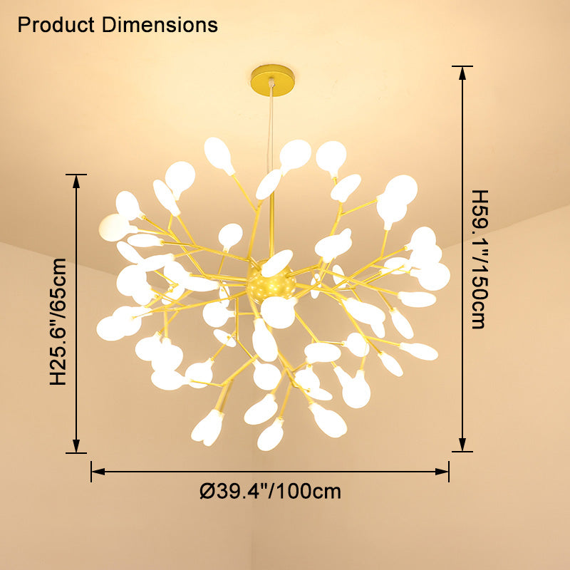 Olverai Heracleum/Firefly Chandelier
