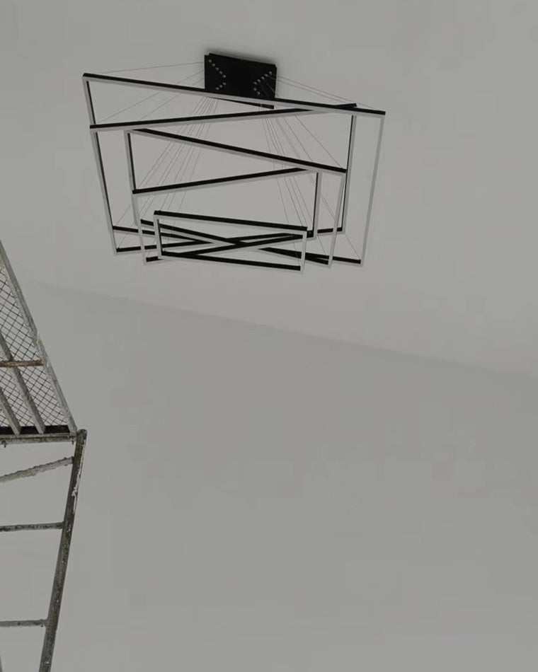 OlveraiTiered Rectangular LED Chandelier