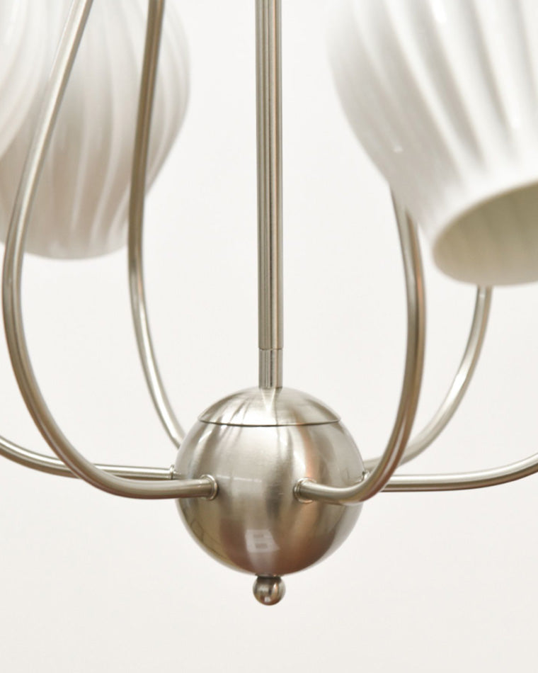 Olverai Mid Century Modern Ceramic Arm Chandelier