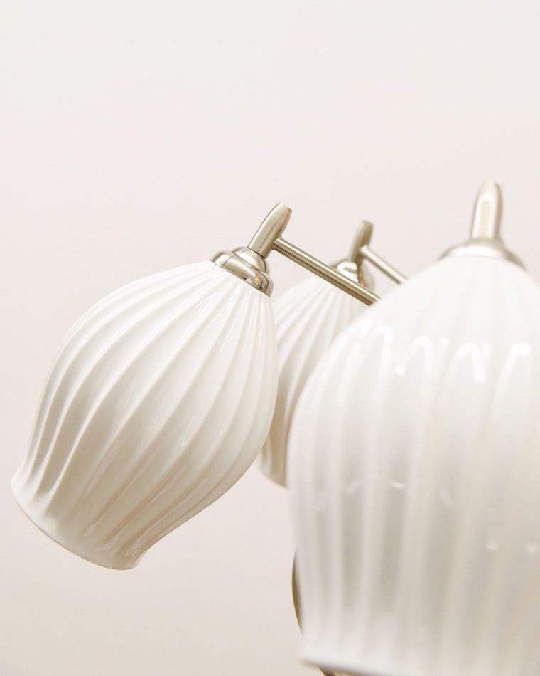 Olverai Mid Century Modern Ceramic Arm Chandelier