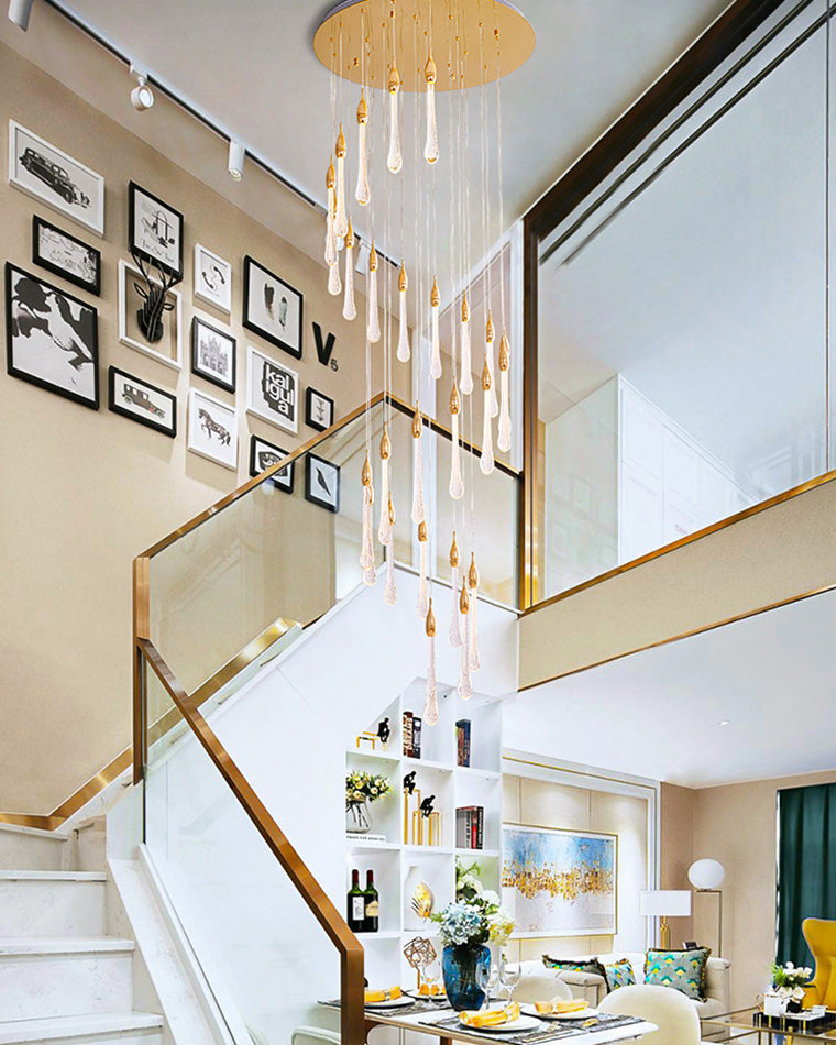 Olverai Raindrop Crystal chandelier