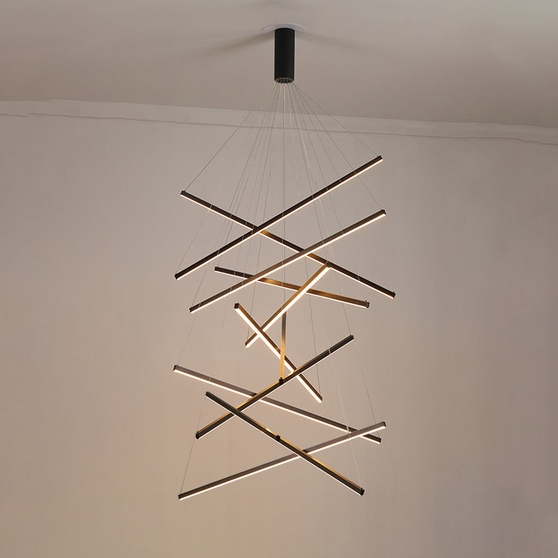 Olverai Multi Sticks LED Chandelier