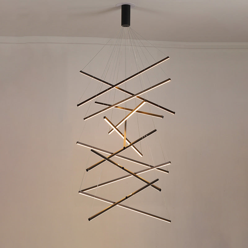 Olverai Multi Sticks LED Chandelier