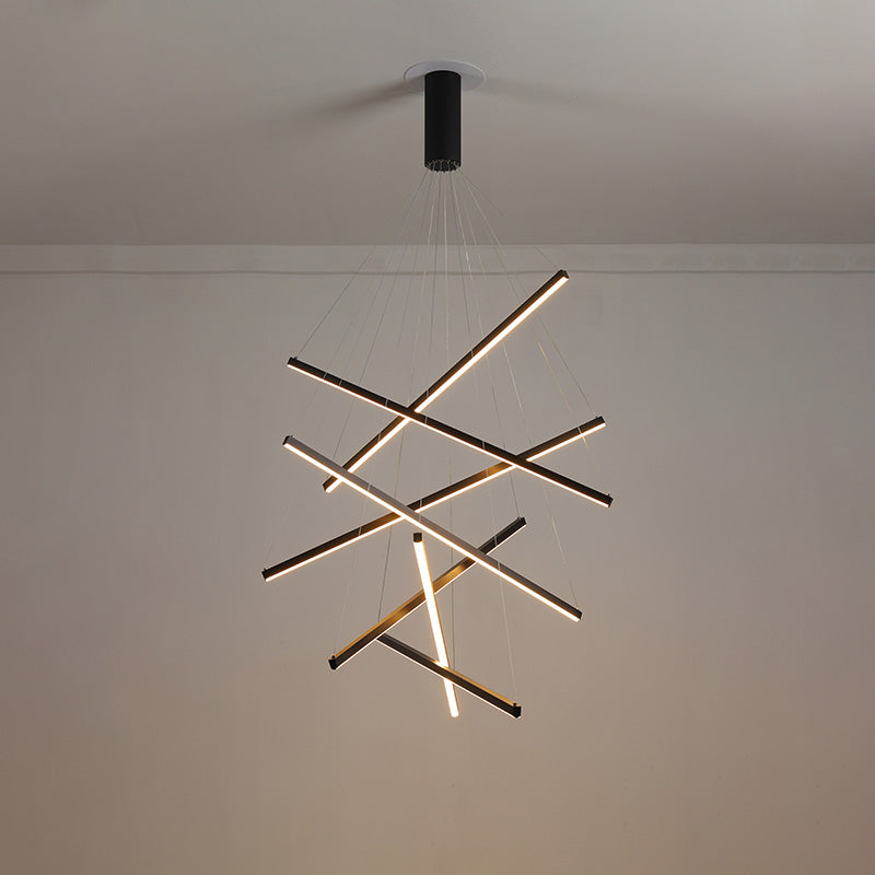 Olverai Multi Sticks LED Chandelier