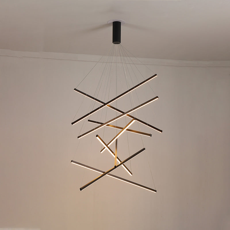 Olverai Multi Sticks LED Chandelier