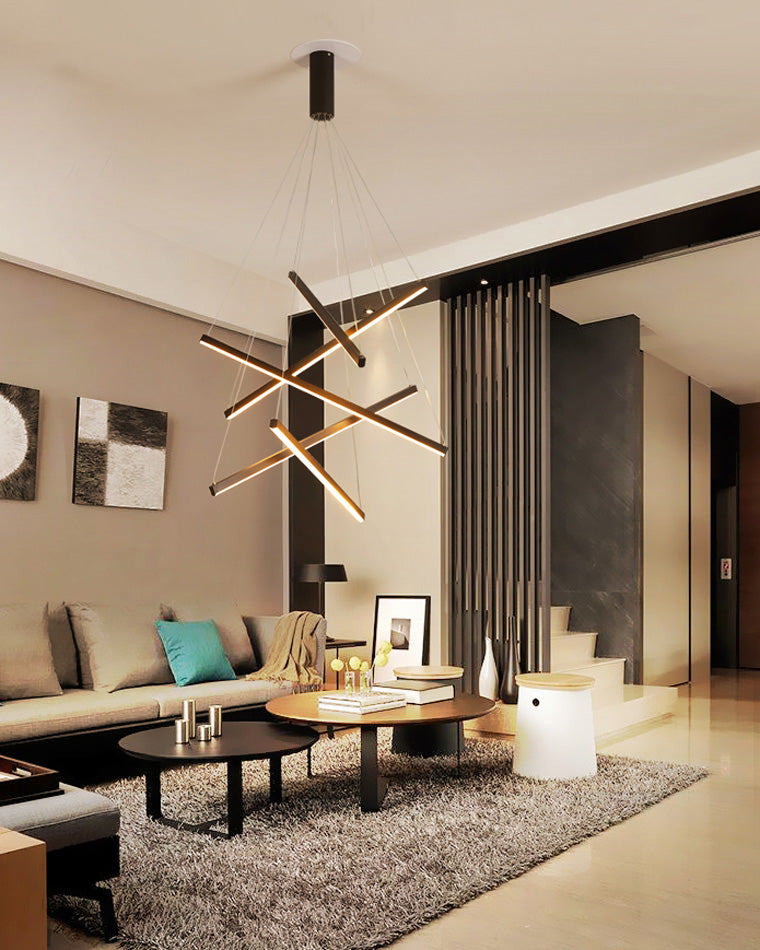 Olverai Multi Sticks LED Chandelier