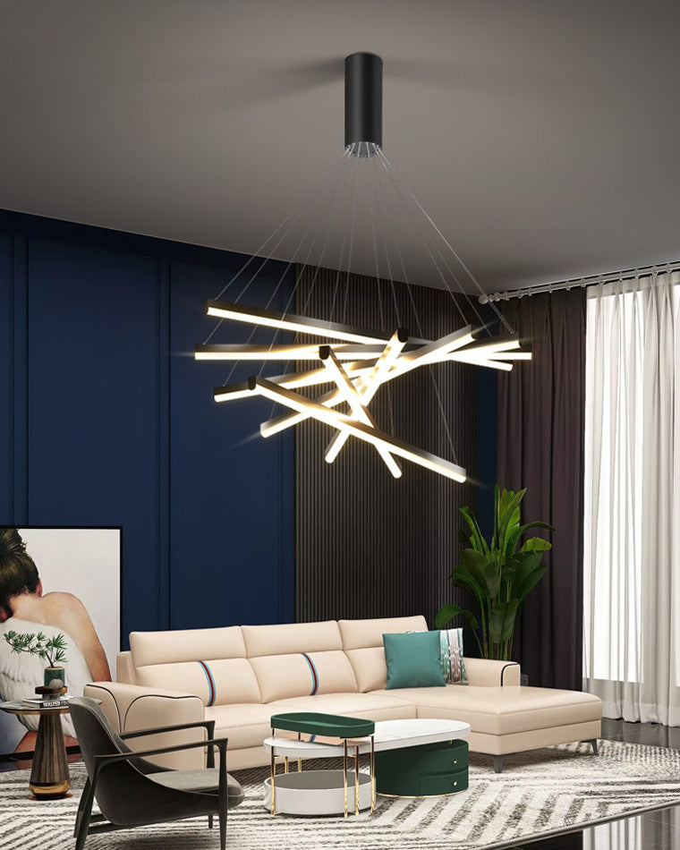Olverai Multi Sticks LED Chandelier