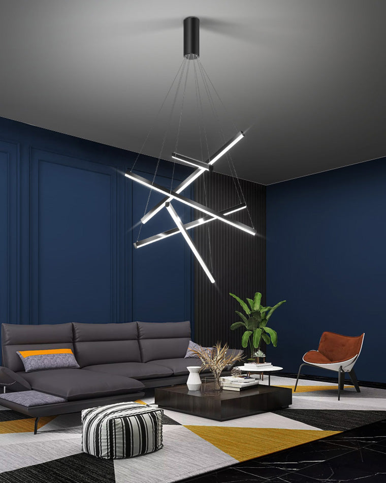 Olverai Multi Sticks LED Chandelier