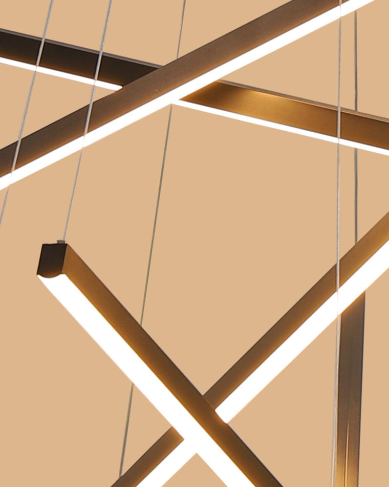 Olverai Multi Sticks LED Chandelier