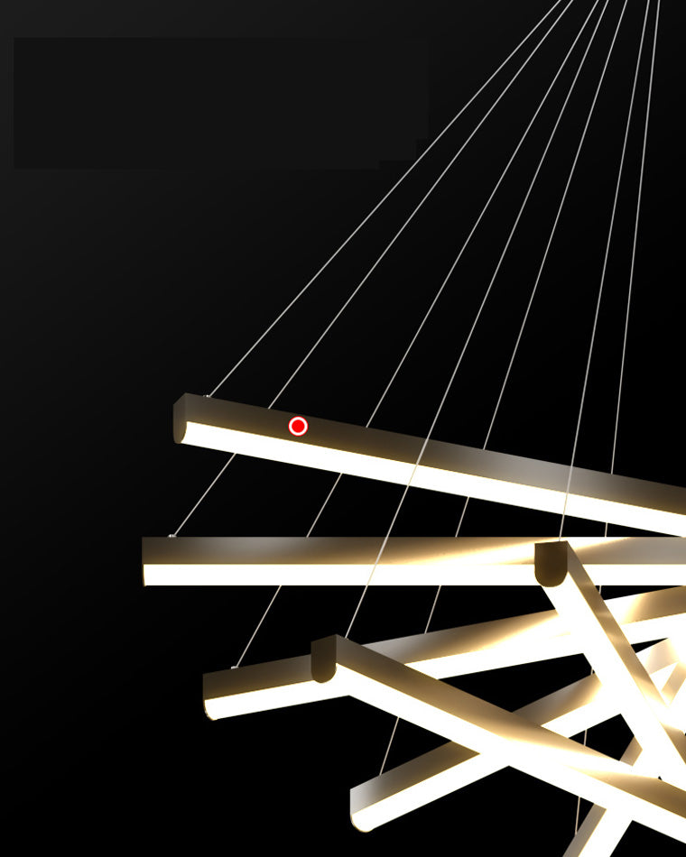 Olverai Multi Sticks LED Chandelier
