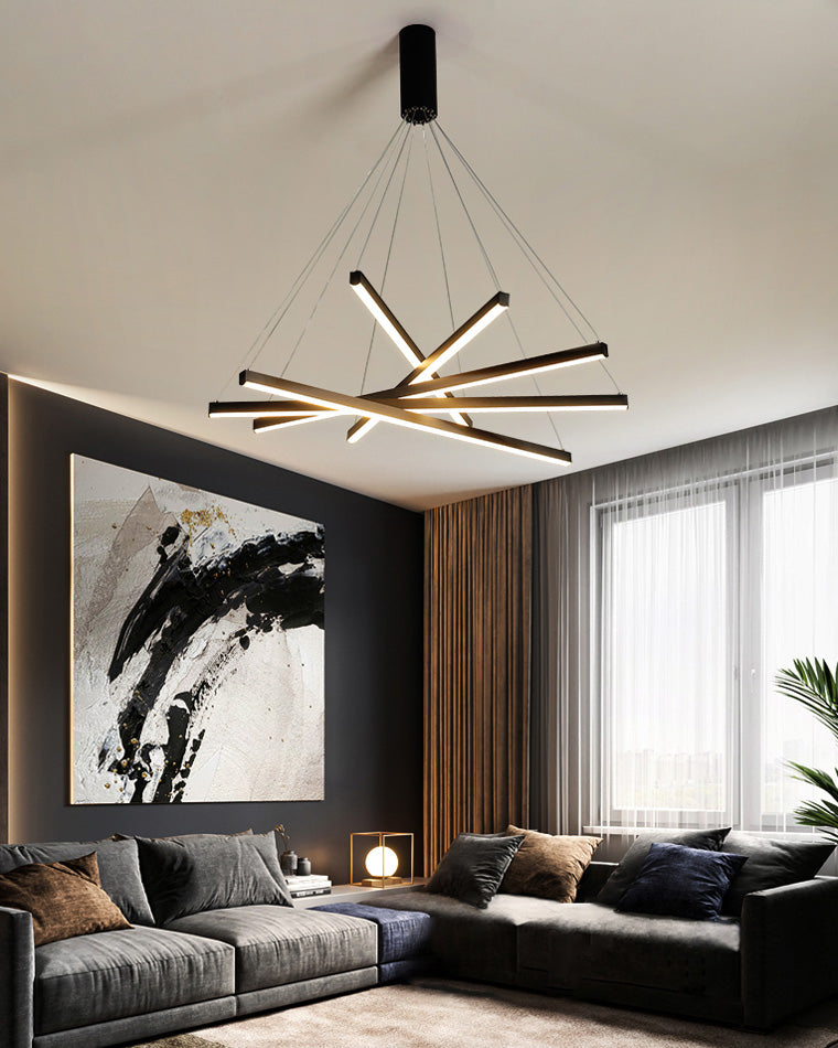 Olverai Multi Sticks LED Chandelier