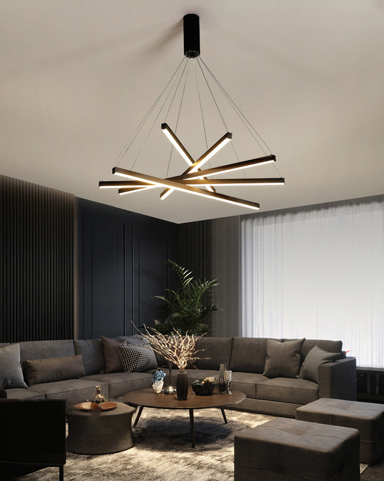 Olverai Multi Sticks LED Chandelier
