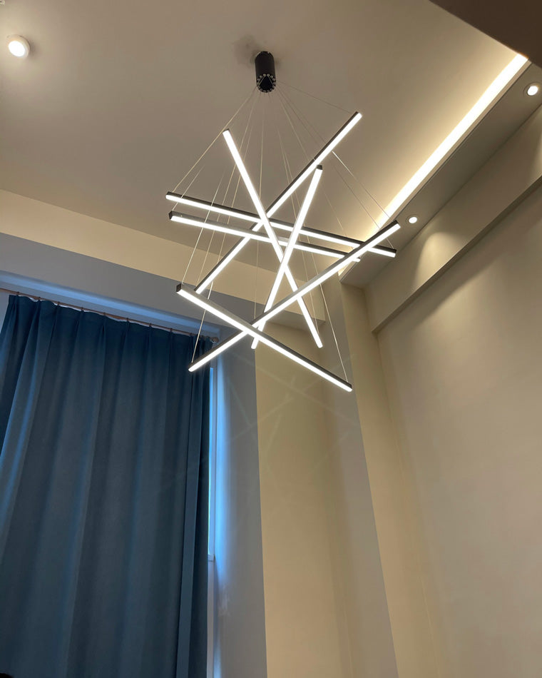 Olverai Multi Sticks LED Chandelier