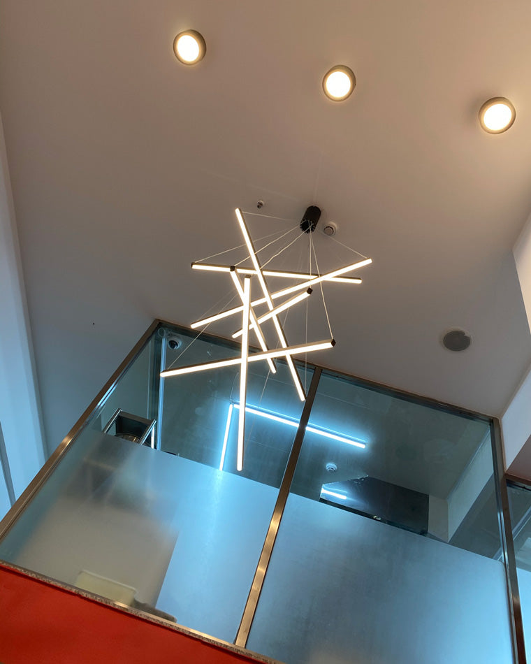 Olverai Multi Sticks LED Chandelier