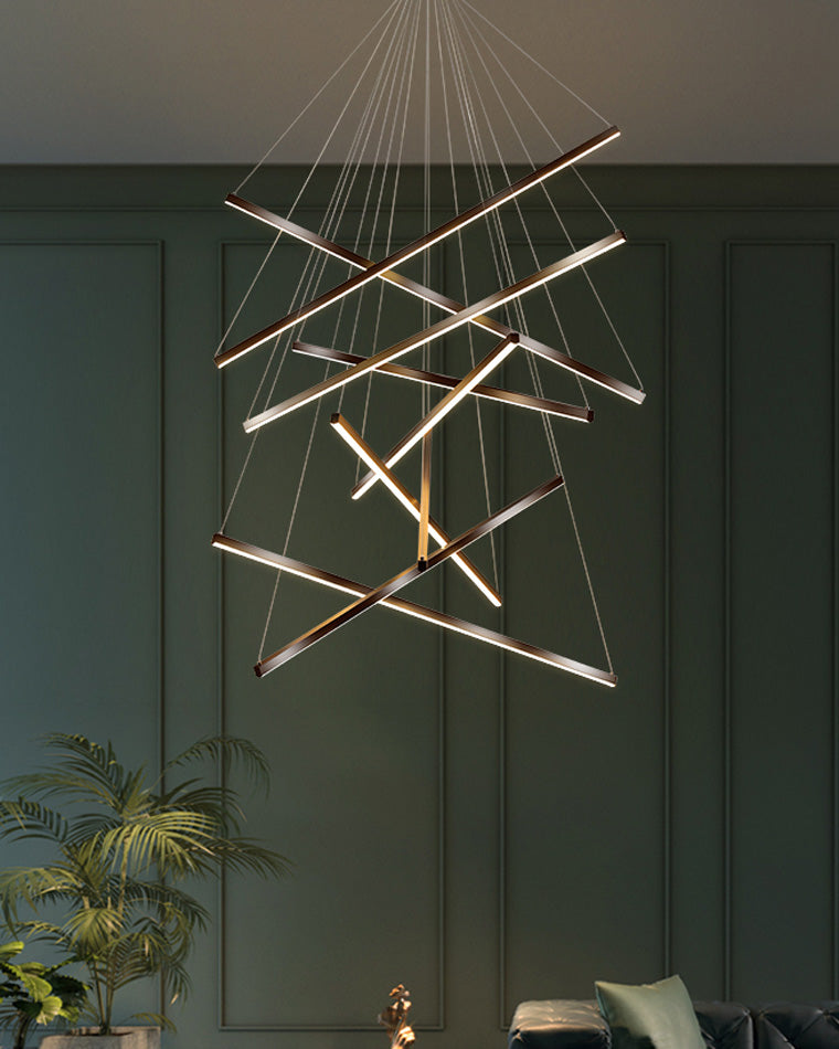 Olverai Multi Sticks LED Chandelier