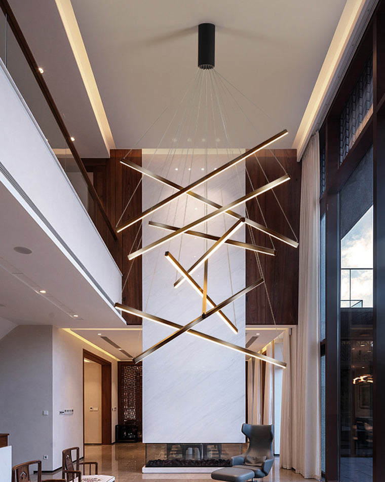 Olverai Multi Sticks LED Chandelier