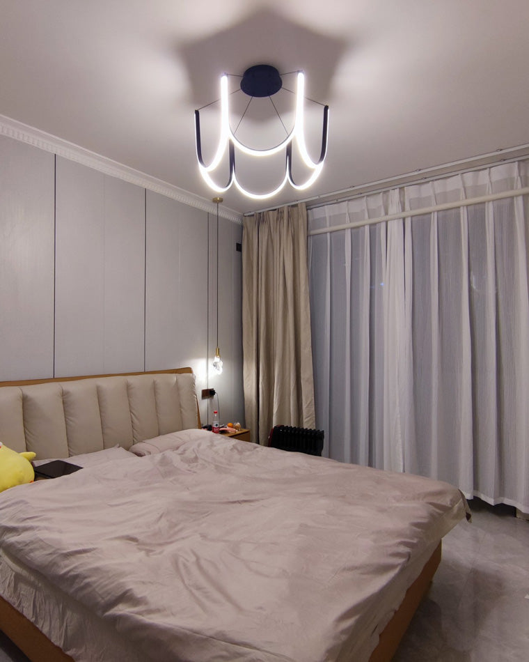 Olverai Minimal U-shaped Round chandelier