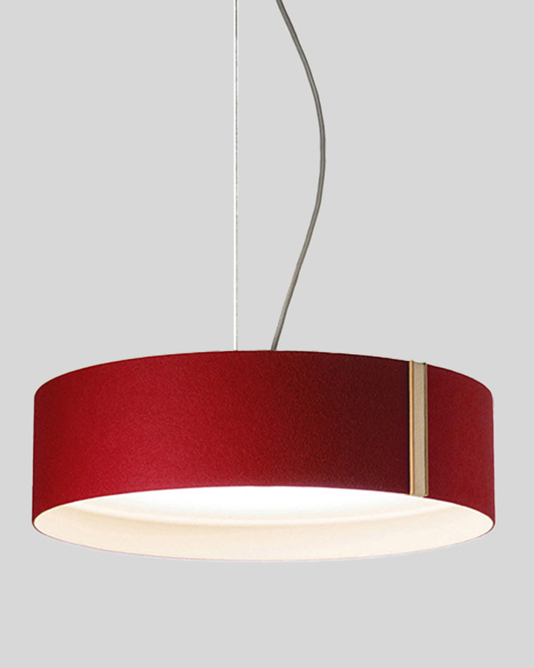 Olverai Drum Felt Pendant Light