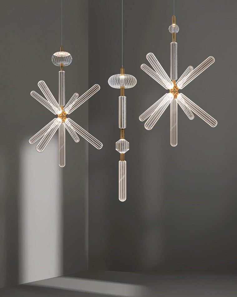 Olverai Cypher Vertical/Horizontal Glass Pendant light