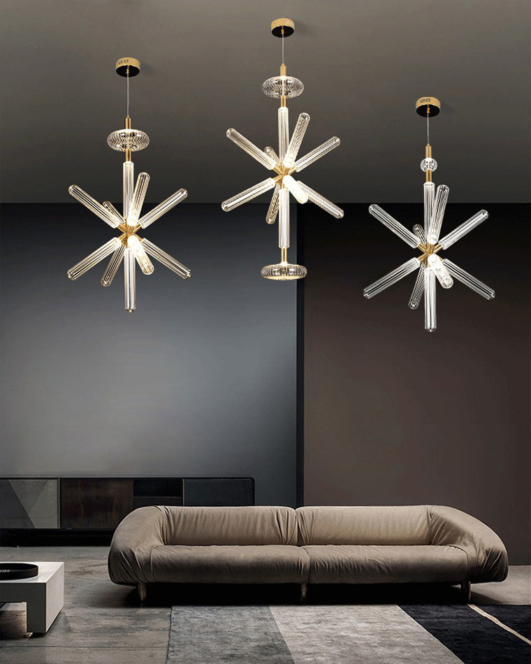 Olverai Cypher Vertical/Horizontal Glass Pendant light