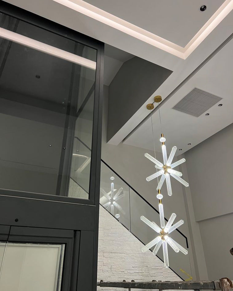 Olverai Cypher Vertical/Horizontal Glass Pendant light