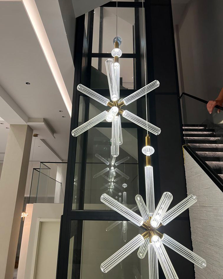 Olverai Cypher Vertical/Horizontal Glass Pendant light