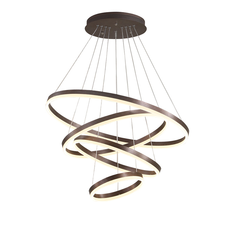 Olverai Tiered Ring LED Chandelier