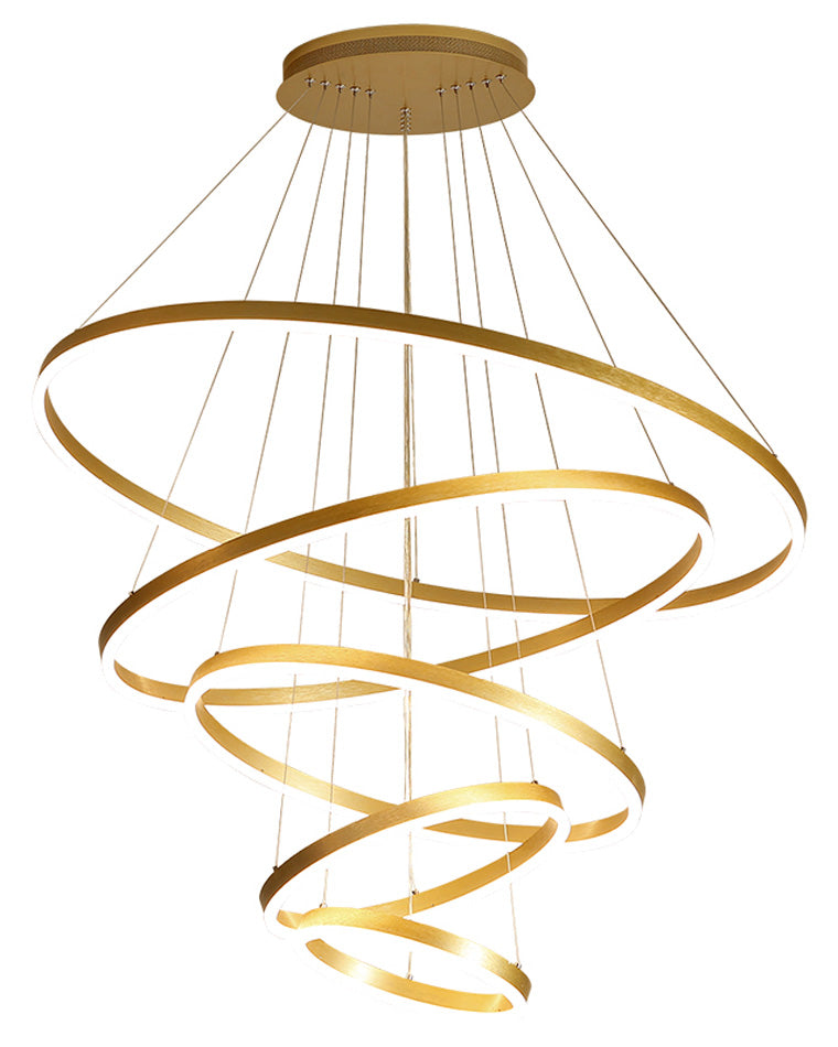 Olverai Tiered Ring LED Chandelier