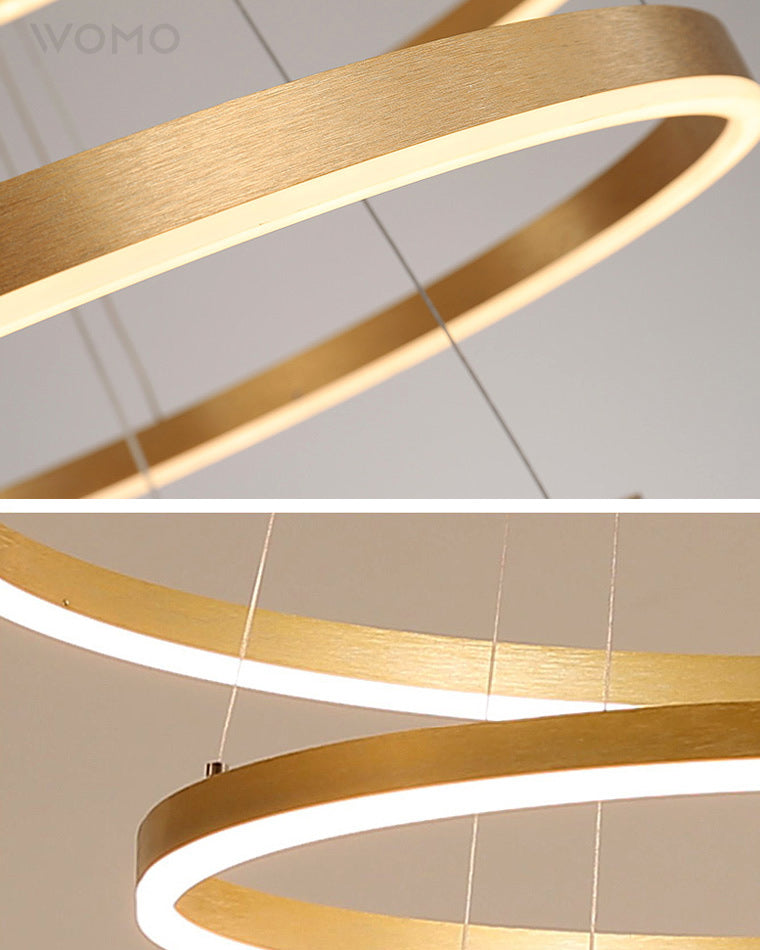 Olverai Tiered Ring LED Chandelier