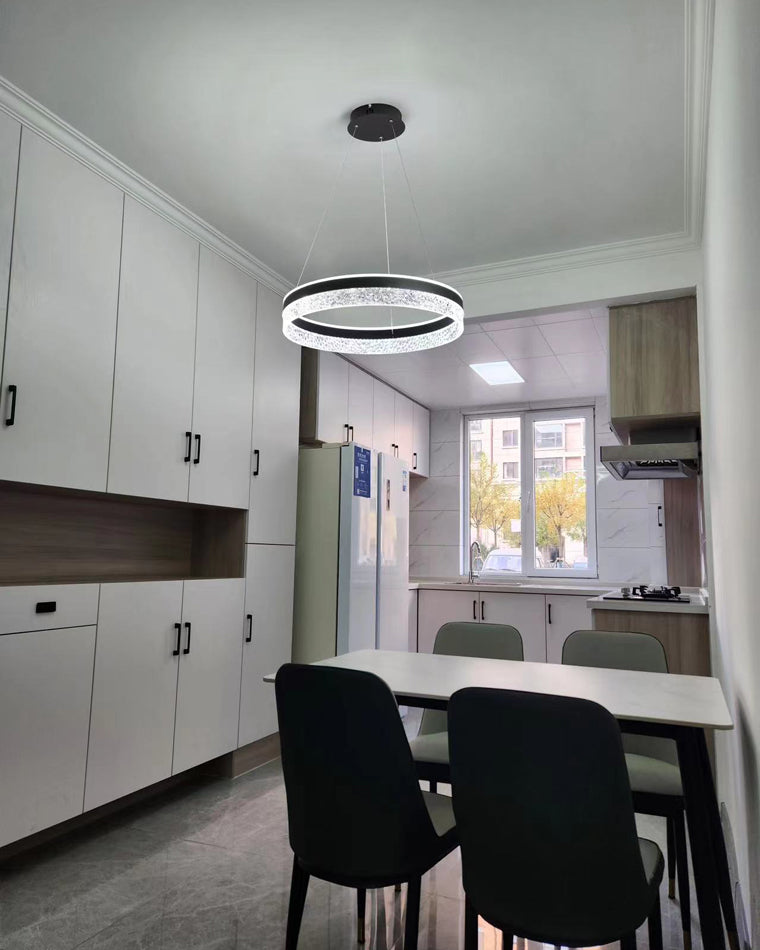 Olverai Acrylic Circular LED Chandelier