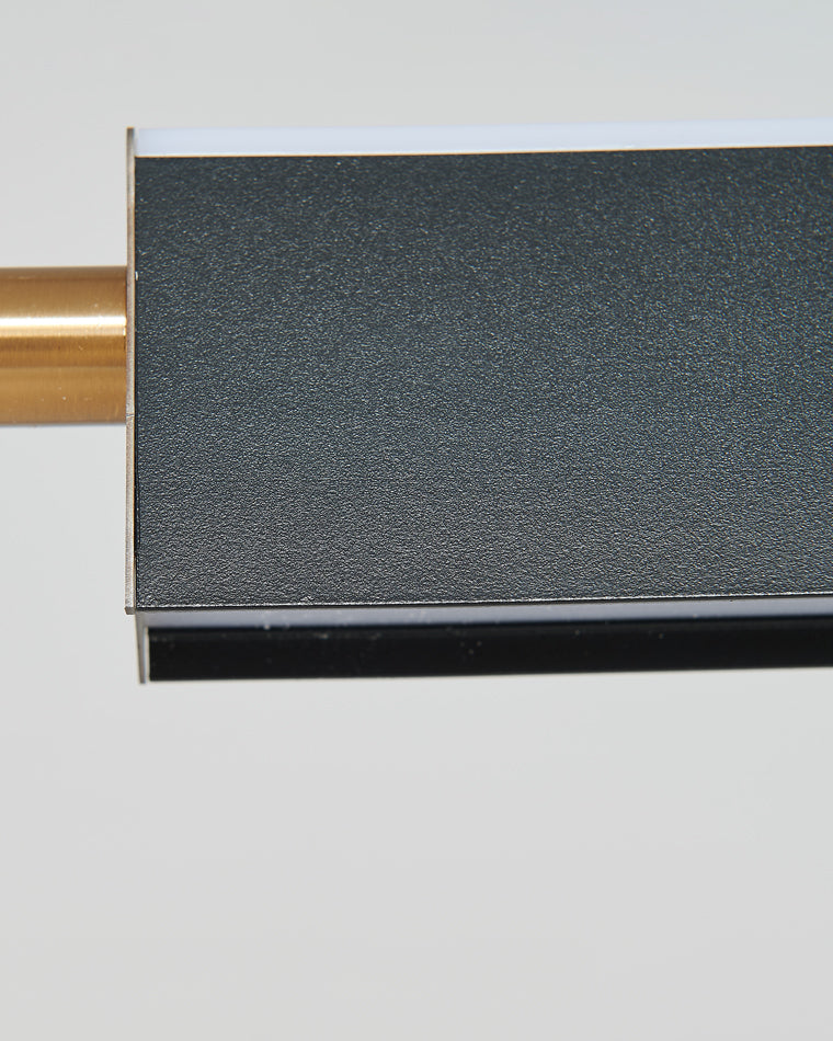 Olverai Black Linear Pendant Light