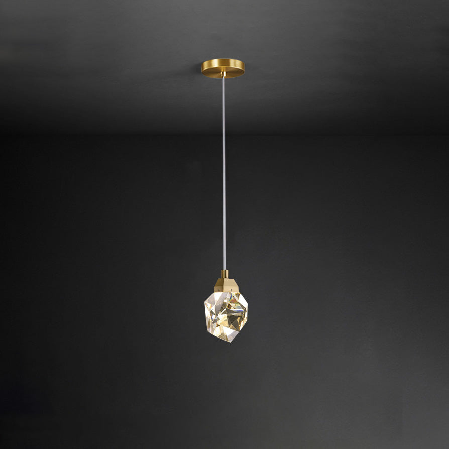 Olverai Rock Crystal Rain Chandelier