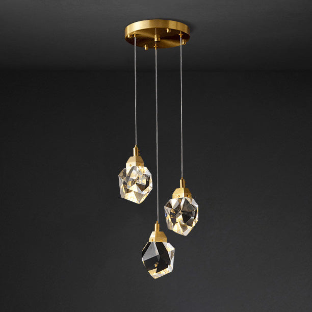 Olverai Rock Crystal Rain Chandelier