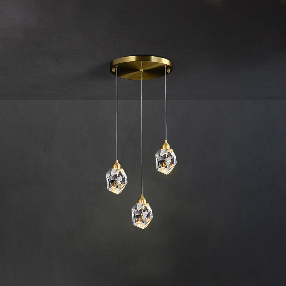 Olverai Rock Crystal Rain Chandelier