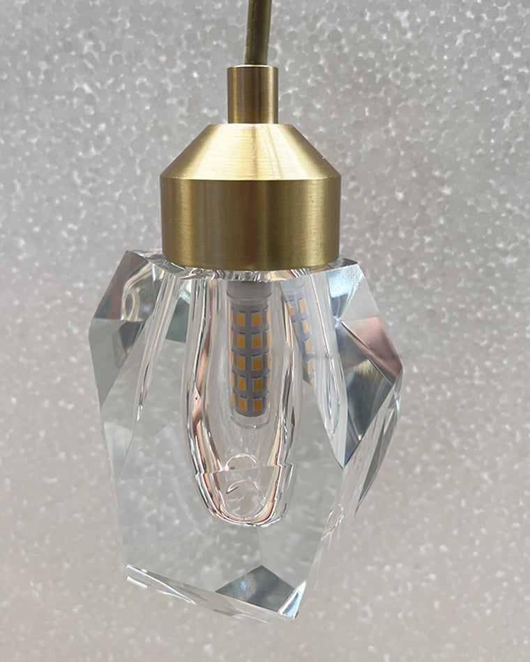 Olverai Rock Crystal Rain Chandelier