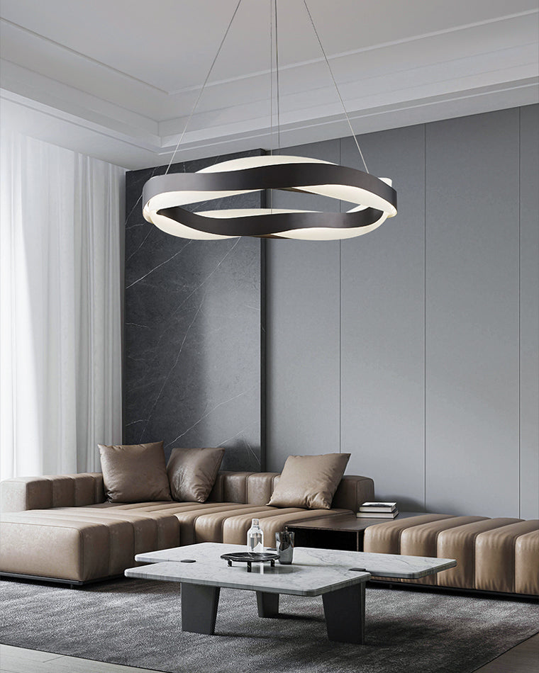 Olverai Wave Circular LED Chandelier