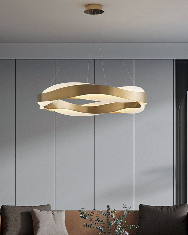 Olverai Wave Circular LED Chandelier